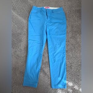 Lilly Pulitzer Bright Turquoise Chinos